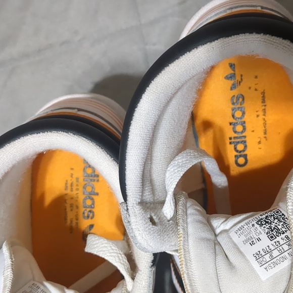 Adidas Women Original Top Ten RB W Casuals GV9440 orange stripes size 10 - Picture 7 of 11